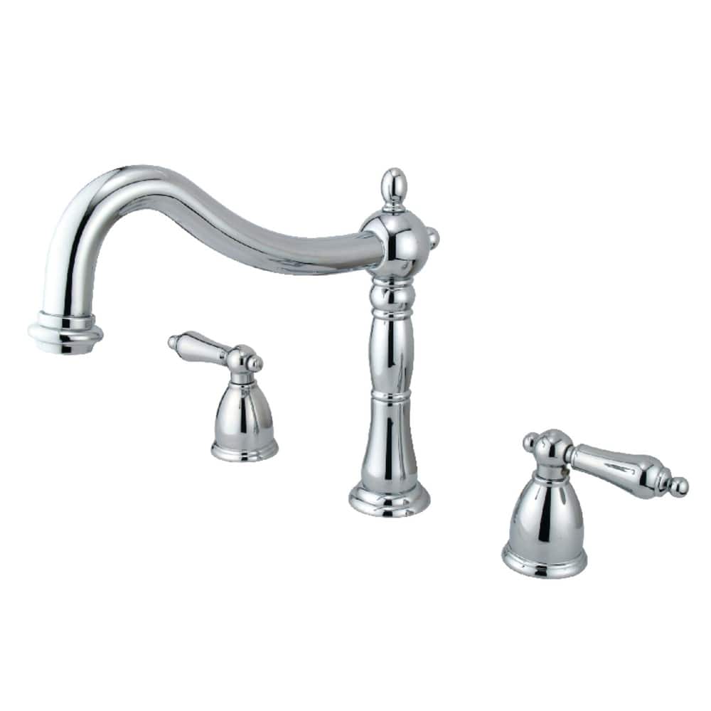 Heritage Roman Tub Faucet in Polished Brass