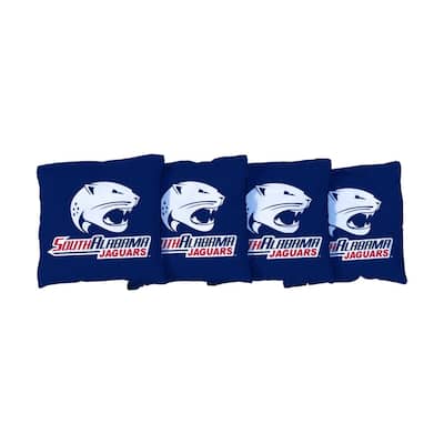 South Alabama Blue Cornhole Bags