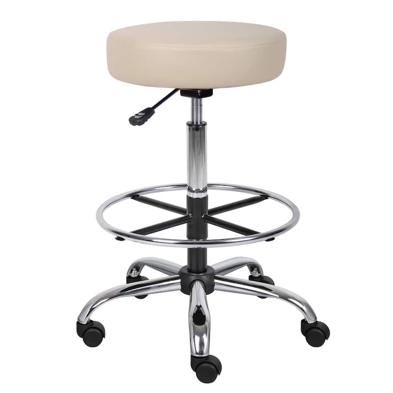 Boss Antimicrobial Vinyl Medical/ Drafting Stool