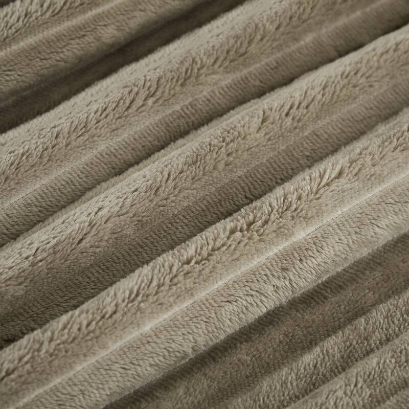 Corduroy Upholstery Cloud Modular Sectional Sofa with Chaise and Pillows, All-Foam Compression Design