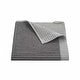 preview thumbnail 8 of 11, Martex Restore Sculpted Stripe Bath Towel Soft Absorbent Quick Dry Bath - Charcoal