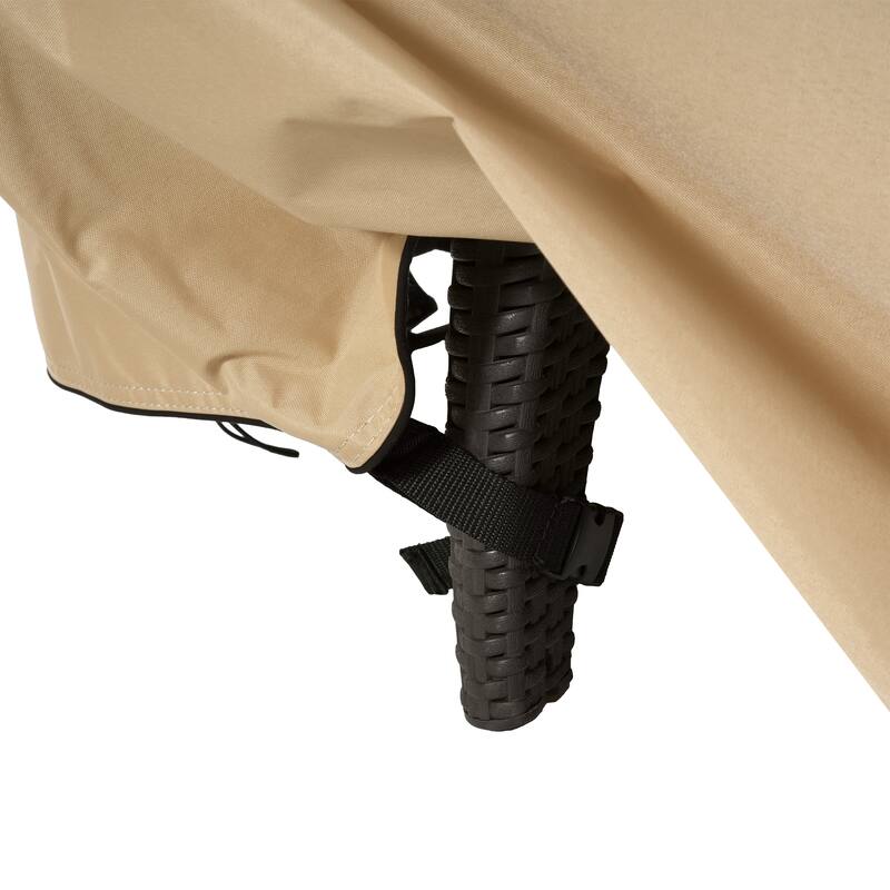Christopher Knight Home - Shield Outdoor Slope Chaise Lounge Cover with Secure Fit and All-Weather Protection