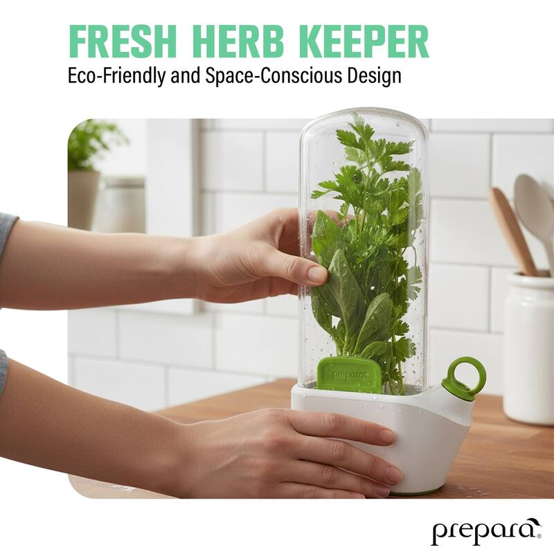 Prepara Set of 2 Herb Savor Fresh Herb Keeper
