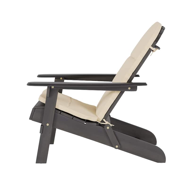 Malibu Outdoor Wood Folding Adirondack Chairs (Set of 2) by Christopher Knight Home