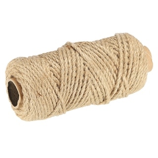 Jute Twine 4mm, 164 Feet Long Brown Twine Rope for DIY Subjects - Bed ...