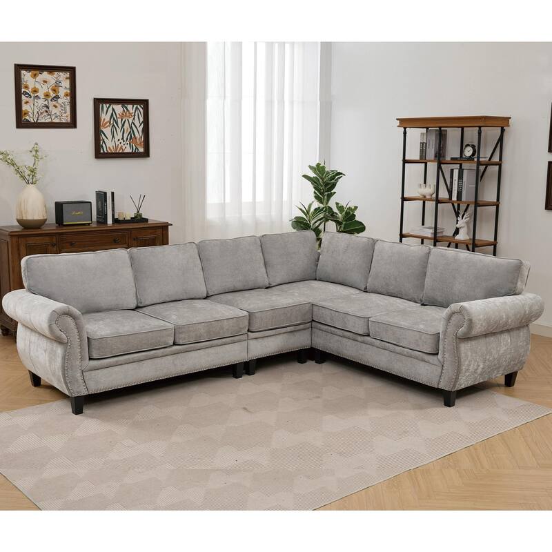 109.5" Modular Sectional Sofa
