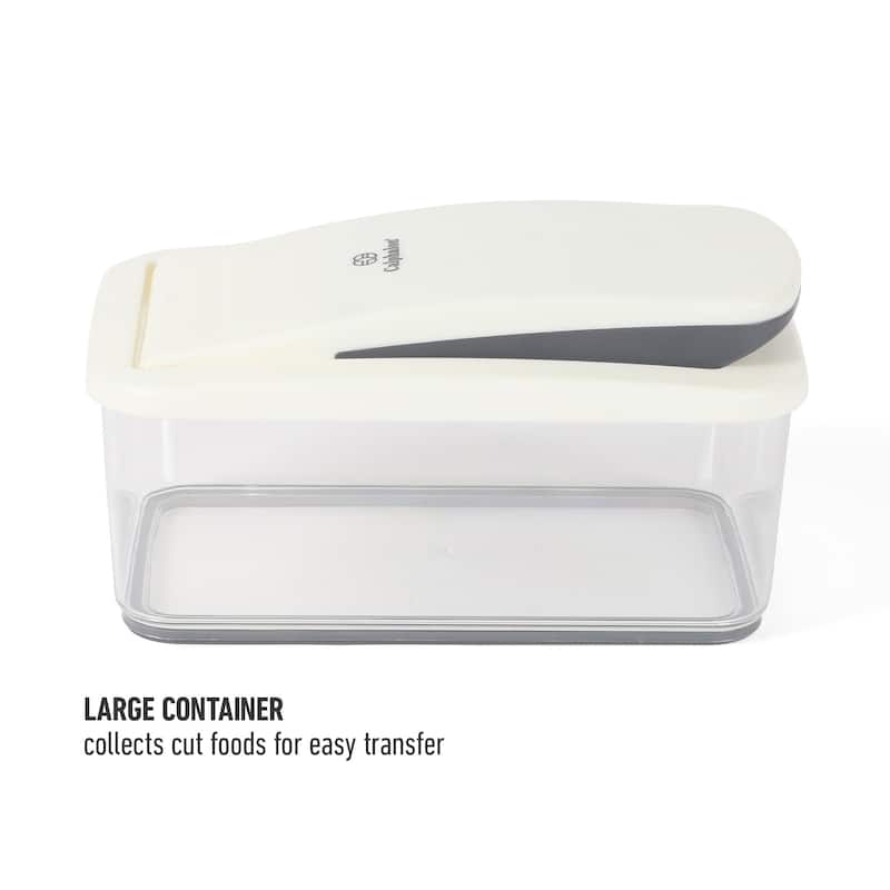 Calphalon Aero 8 in 1 & 5 in 1 Vegatebale Chopper and Dicer, Food Chopper with Container