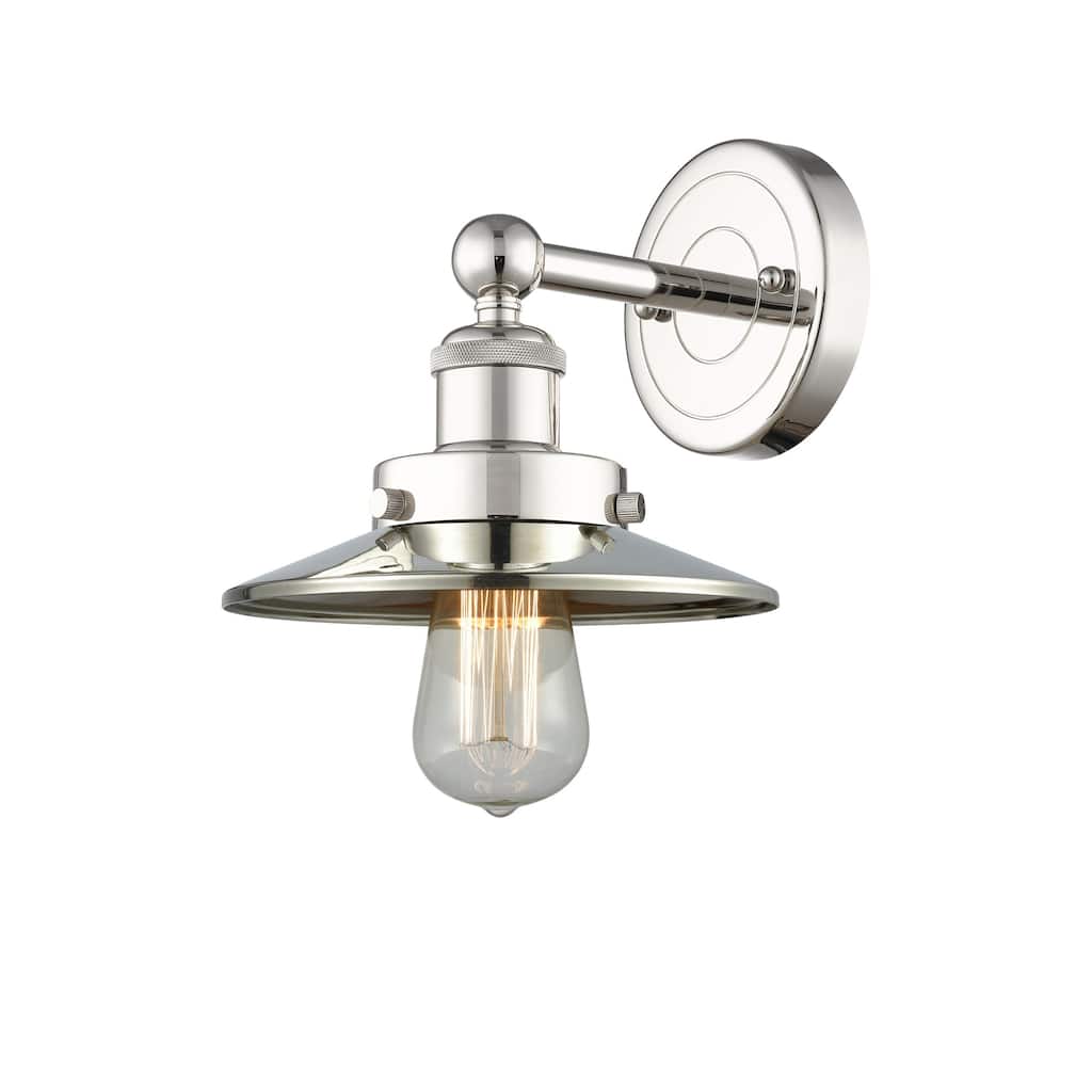 Innovations Lighting 616-1W-8-8 Railroad Sconce Railroad 8" Tall Wall