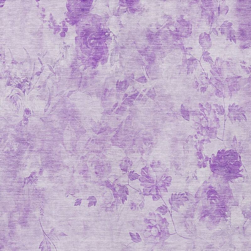 HomeRoots Floral Transitional Rectangle Outdoor Rug