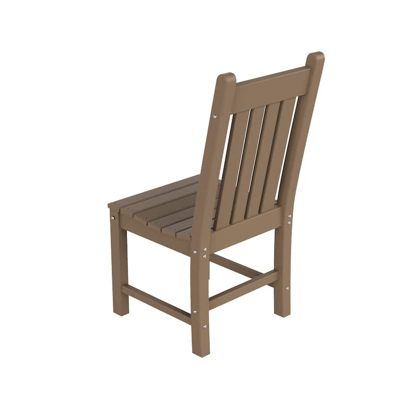 Polytrends Laguna Hdpe All Weather Outdoor Patio Dining Chair