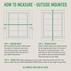 preview thumbnail 5 of 3, Calyx Interiors White Cordless 2-Inch Faux Wood Room Darkening Window Blind with Classic Valance