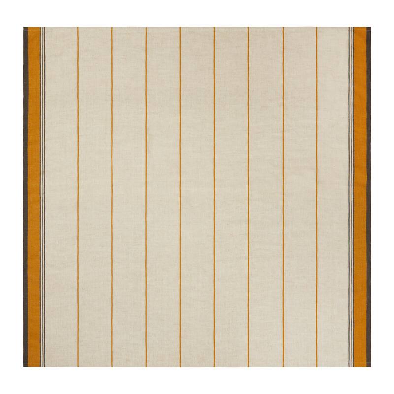 Caravan Eze Tablecloth - Ivory/Blue - 60" x 60"