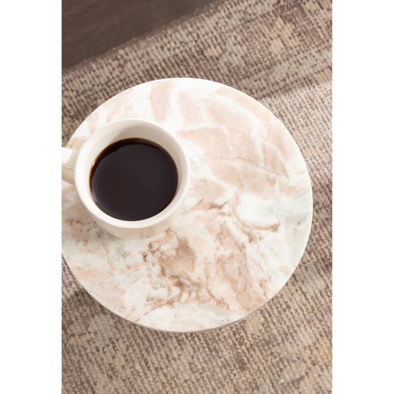 Kate and Laurel Tira Round Side Table