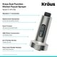 preview thumbnail 17 of 20, Kraus Dual Function Kitchen Faucet Sprayer