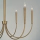 preview thumbnail 3 of 10, Holden 6-light Medium Chandelier