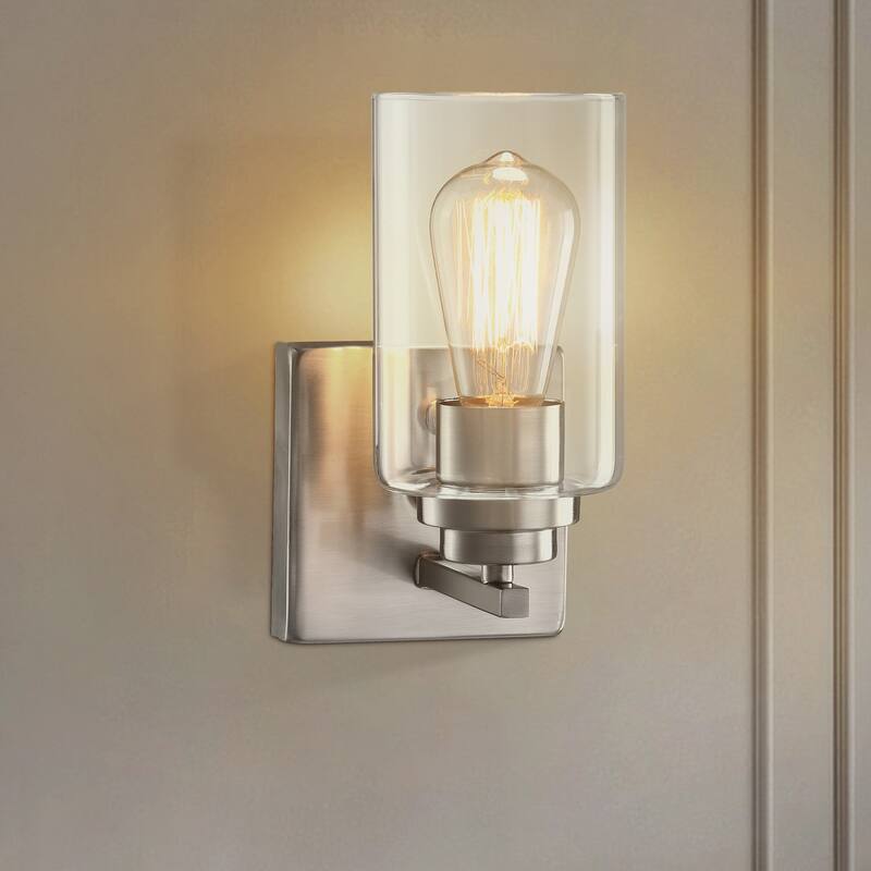 1-Light Wall Lights Vanity Lights For Bathroom Set of 2 - 2 Pack