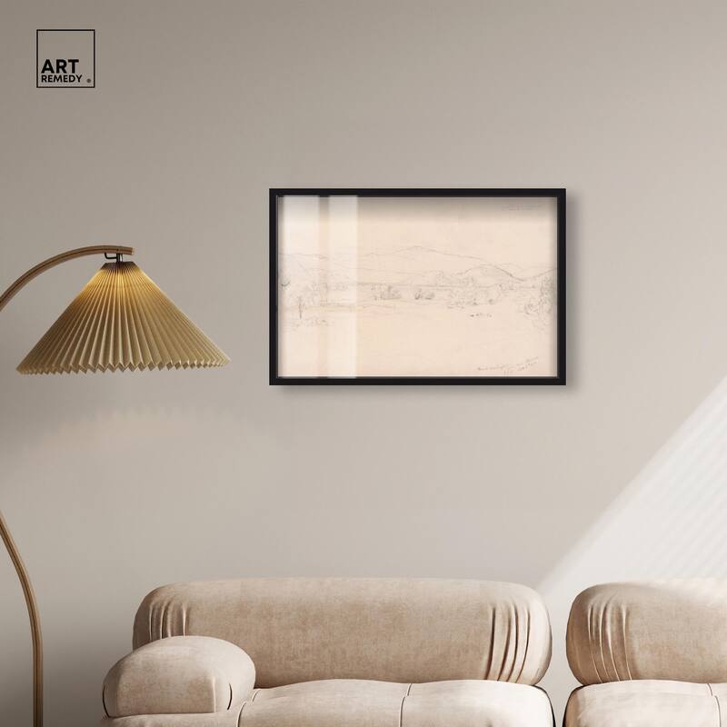 Study for View Mt. Washington Shadowbox by Art Remedy