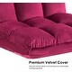 preview thumbnail 28 of 67, MCombo Accent Chair with Ottoman,Velvet Modern Side Pocket Metal Legs Club Chair,0014