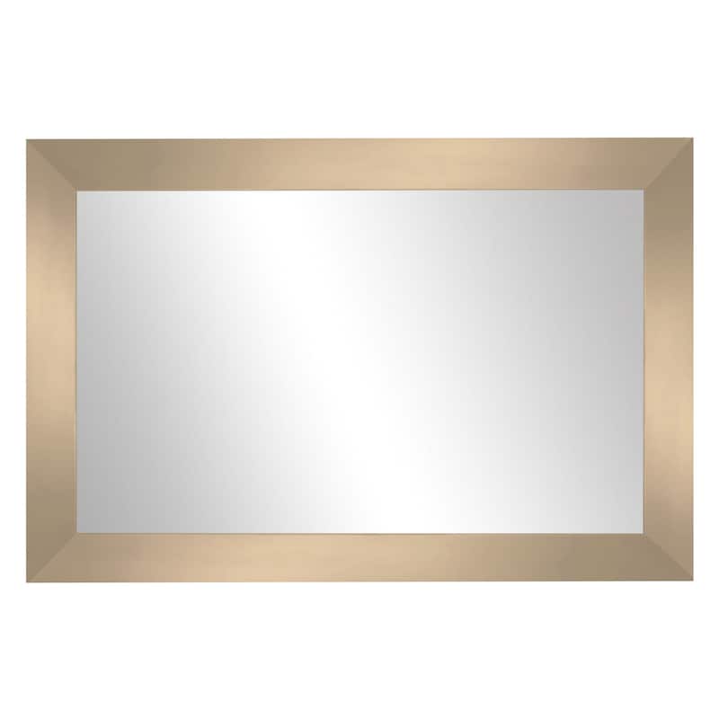 Frame My Mirror Champagne Bronze Framed Wall Mirror, Pendleton Design