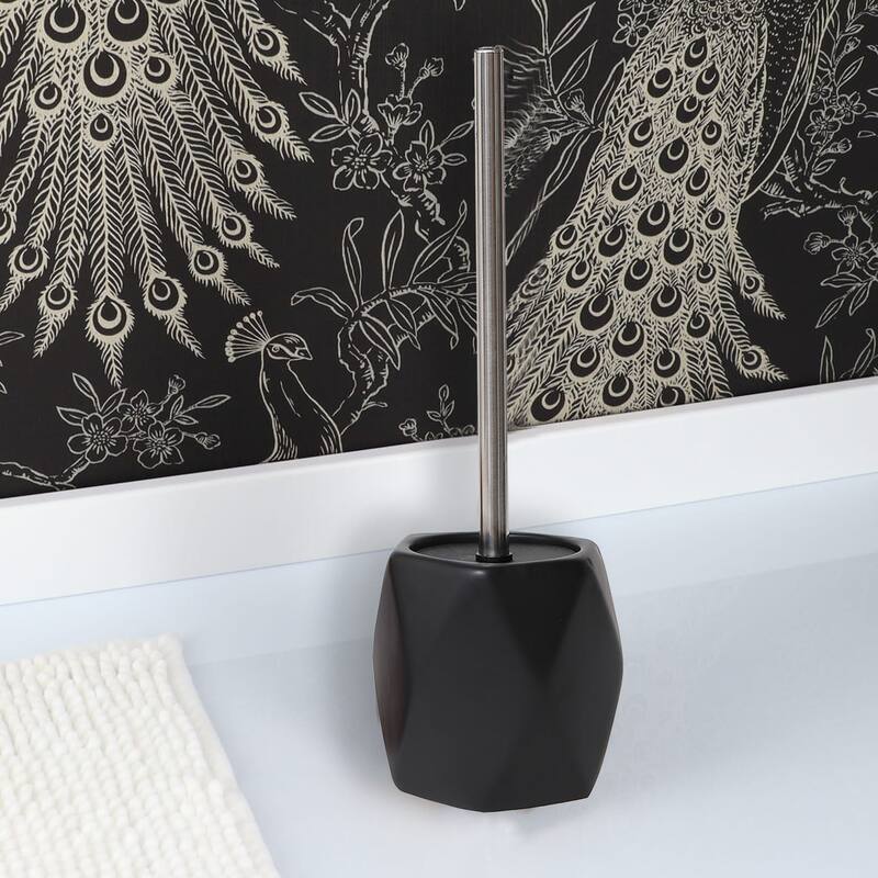Diamond Bath Set Accessories White or Black