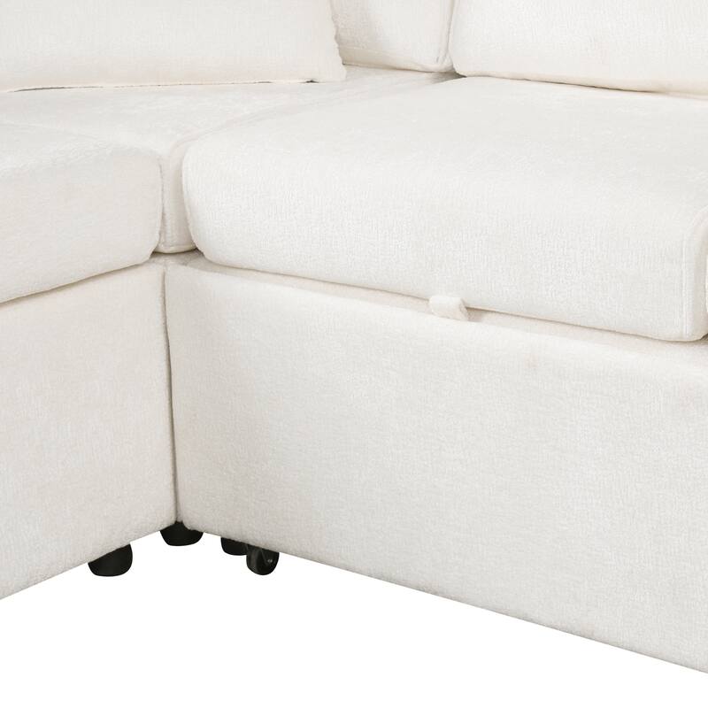Sectional Sofa Pull-out Sofa Bed Sleeper