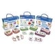 preview thumbnail 3 of 3, Learning Resources Puzzle Cards, Set of 3 - Assorted