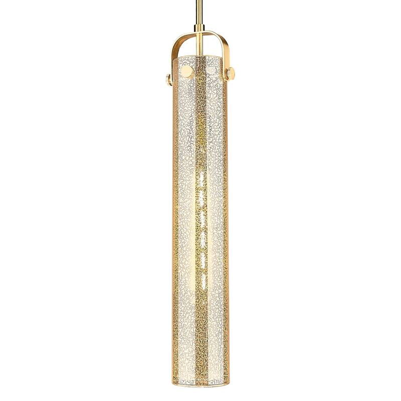 Innovations Lighting 413-1SS-G413-1S-4ME Pilaster 5" Wide Mini Pendant - Champagne Bronze