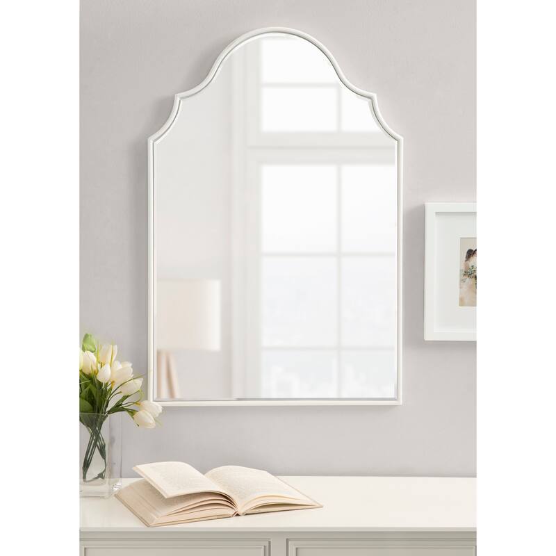 Kate and Laurel Leanna Framed Arch Wall Mirror