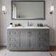 Option Dark Gray / Giotto Quartz Top / Brushed Nickel