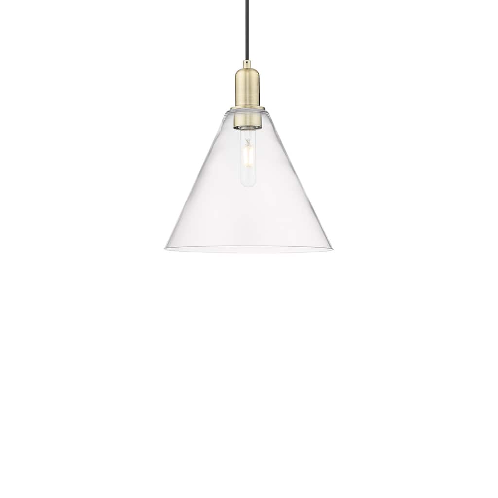 Innovations Lighting 716-1P-14-12 Berkshire Glass Pendant Berkshire