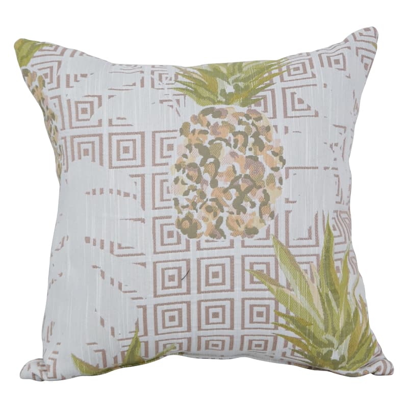 Blazing Needles 17-inch Square Throw Pillow