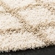 preview thumbnail 32 of 118, SAFAVIEH Dallas Shag Melahat Trellis 1.5-inch Thick Rug