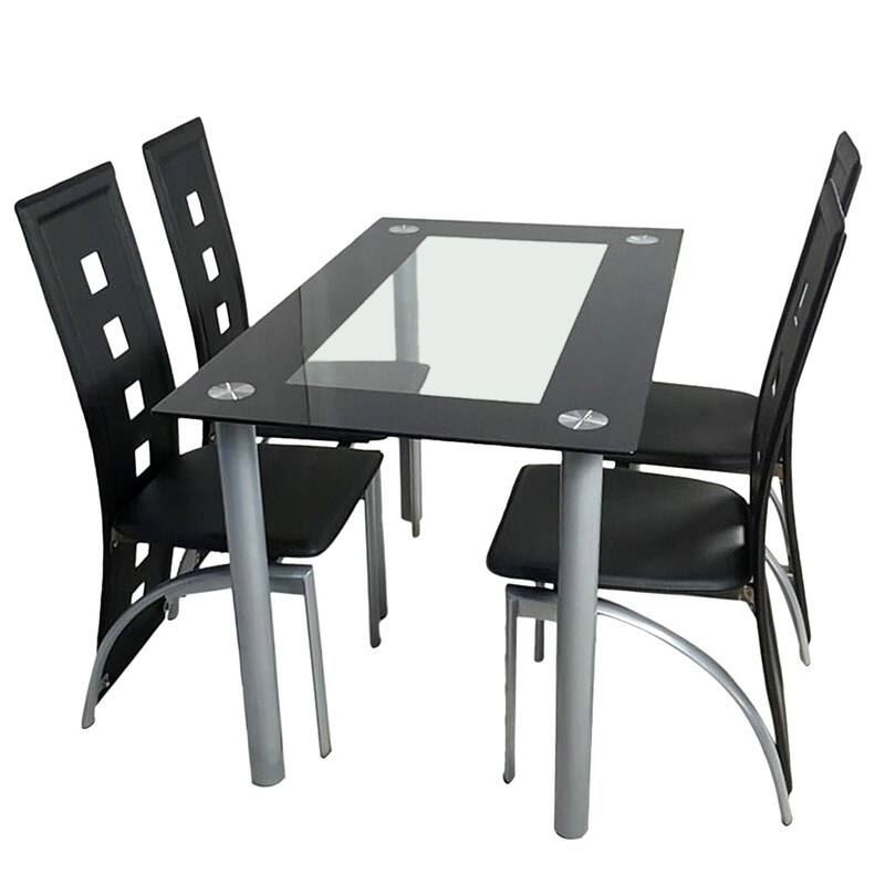 Porch & Den Matthew 5-piece Chair/Table Dining Set - Dining Set