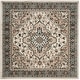 preview thumbnail 48 of 58, SAFAVIEH Lyndhurst Ledja Traditional Oriental Rug 7' Square - Cream/Beige - Square