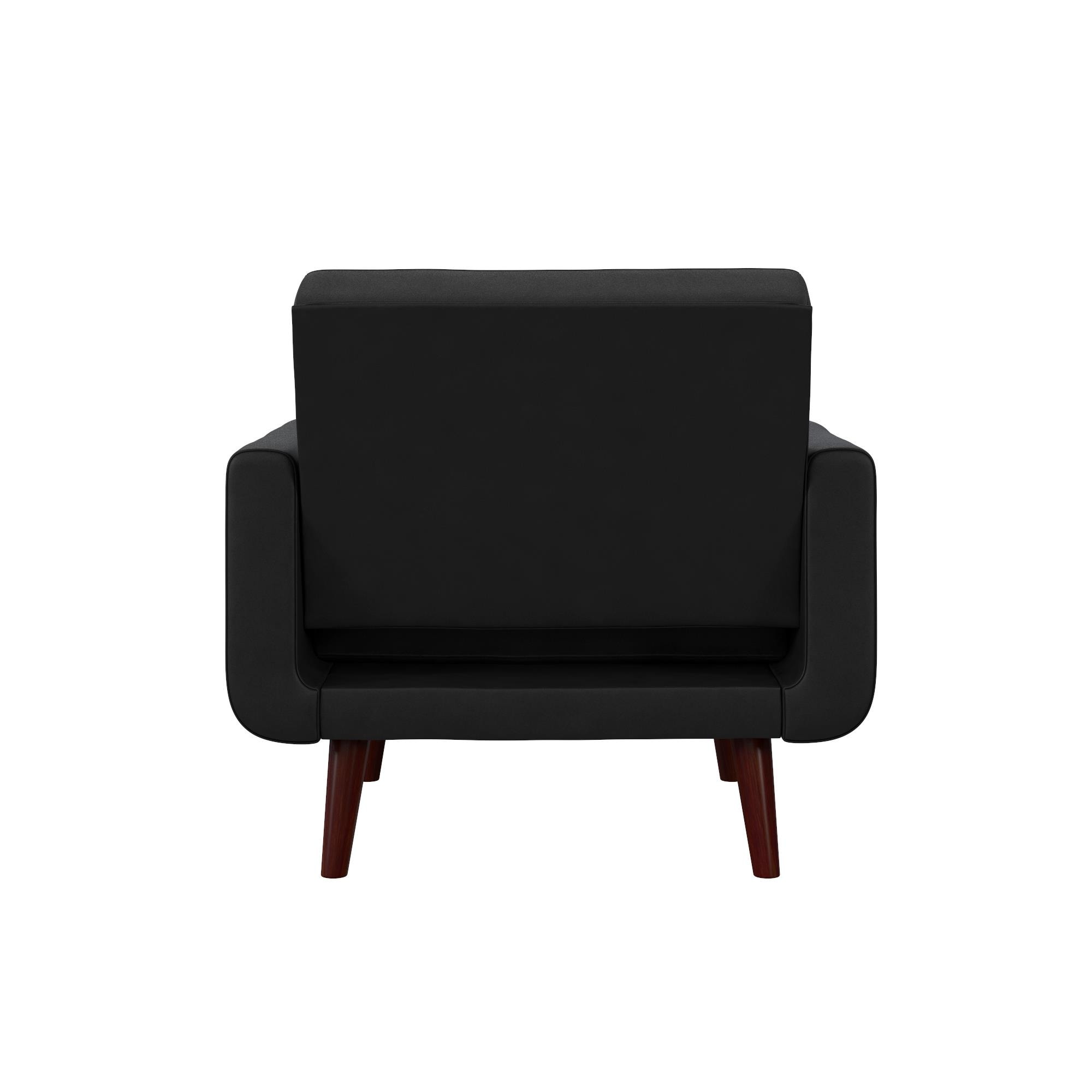 Avenue greene fania faux best sale leather modern chair