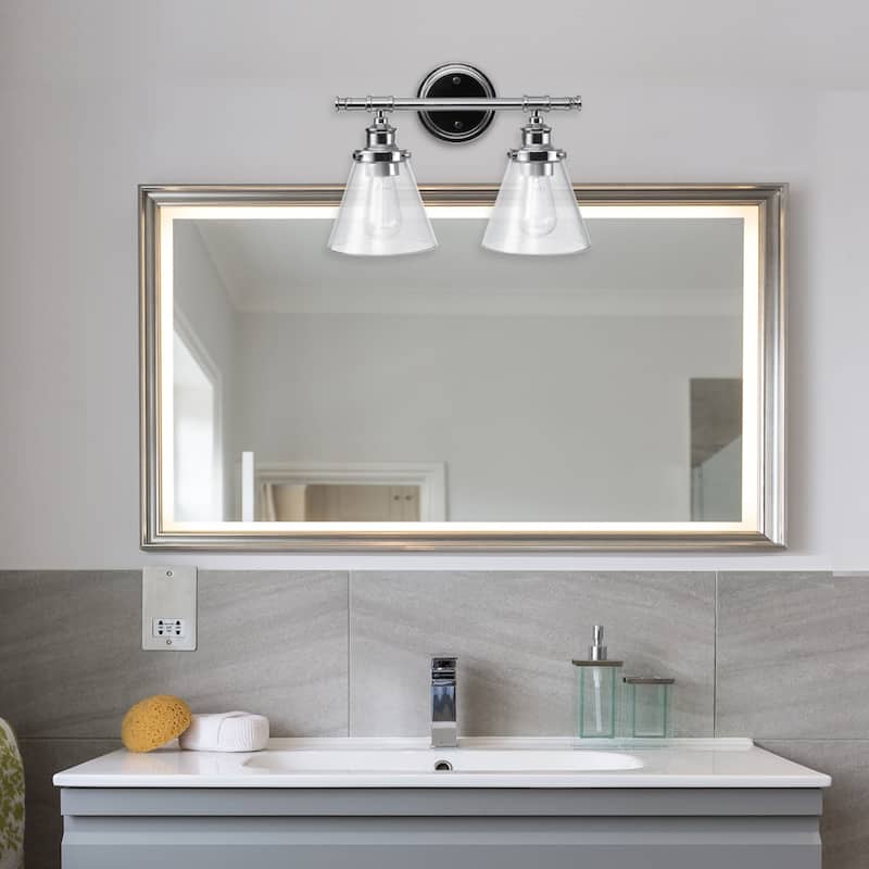 Bellevue GEBF59932 Dynamix 2 Light 16" Wide Bathroom Vanity Light