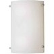 preview thumbnail 1 of 0, Forte Lighting Contemporary/ Modern 7.75Wx9.5Hx3.75E Indoor Up Brushed Nickel