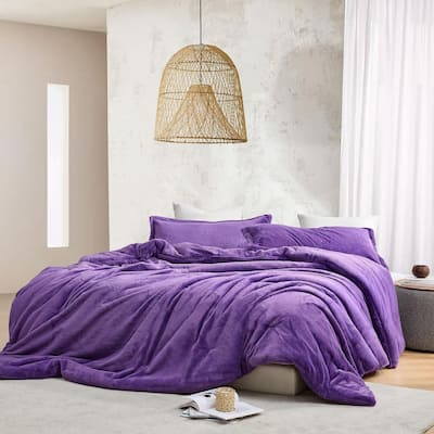 Love Thick® - Chunky Bunny Coma Inducer Oversized Comforter Set - Wild Purple