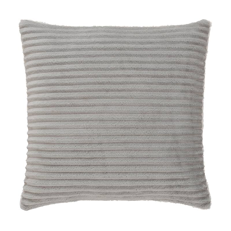 J. Queen New York Everett 20" Square Decorative Throw Pillow - Grey