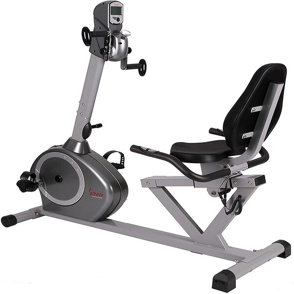 Sunny health & fitness recumbent bike with arm exerciser cheap