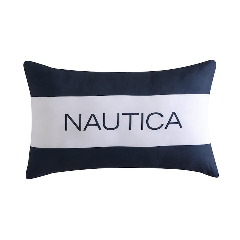 Nautica Colton Reversible Navy Comforter Bonus Set