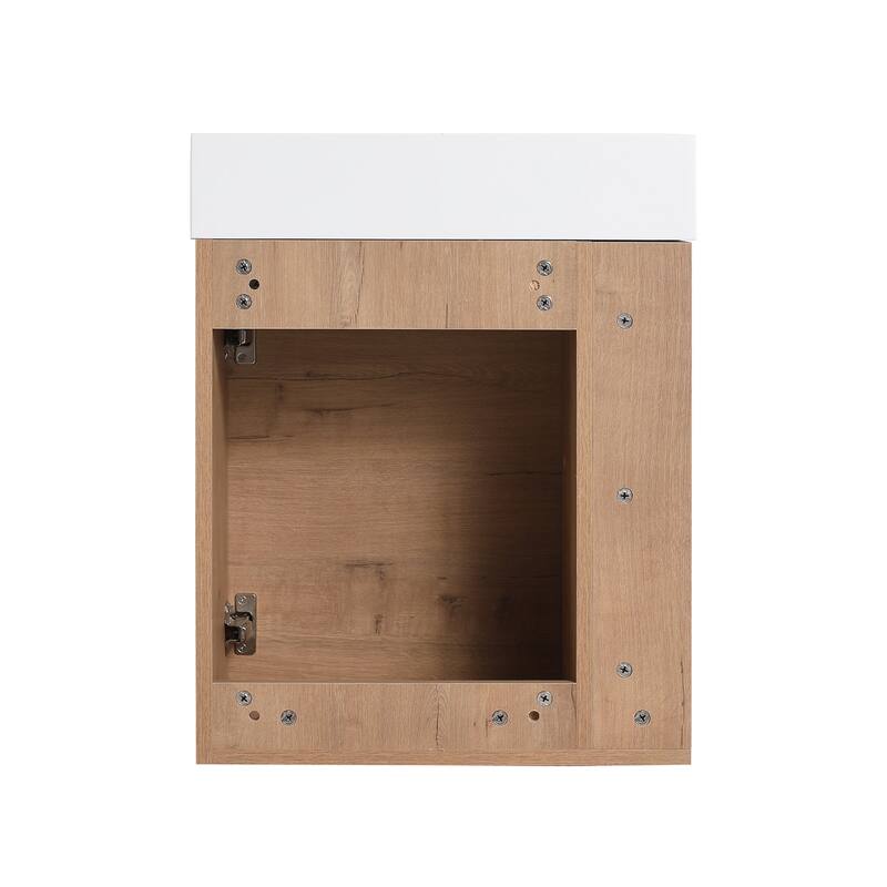 Dowell 18" Series 011 Vanity Set - Oak Natural