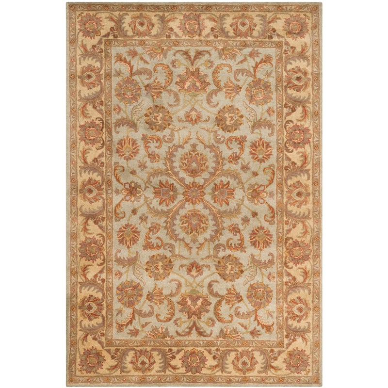 SAFAVIEH, Handmade Heritage Byzantium Traditional Oriental Wool Rug