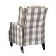 preview thumbnail 85 of 88, Damaris Comfy Recliner for Bedroom Set of 2 with wingback by HULALA HOME