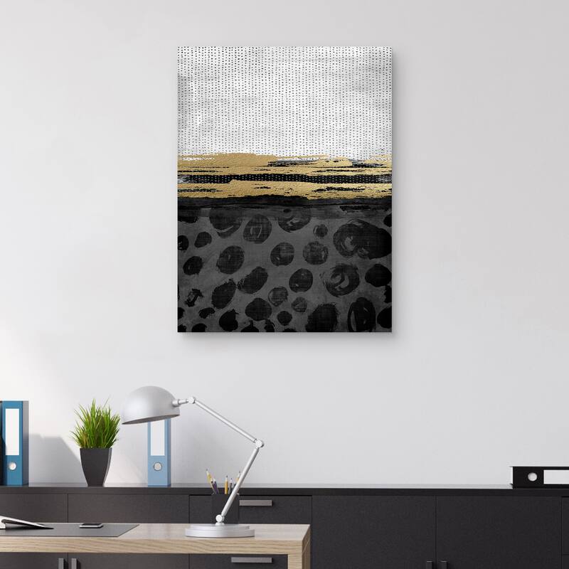 Ethnic Black & White by Nikki Chu Canvas Art Print
