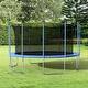 preview thumbnail 2 of 3, 16FT Round Trampoline with Safety Enclosure Net