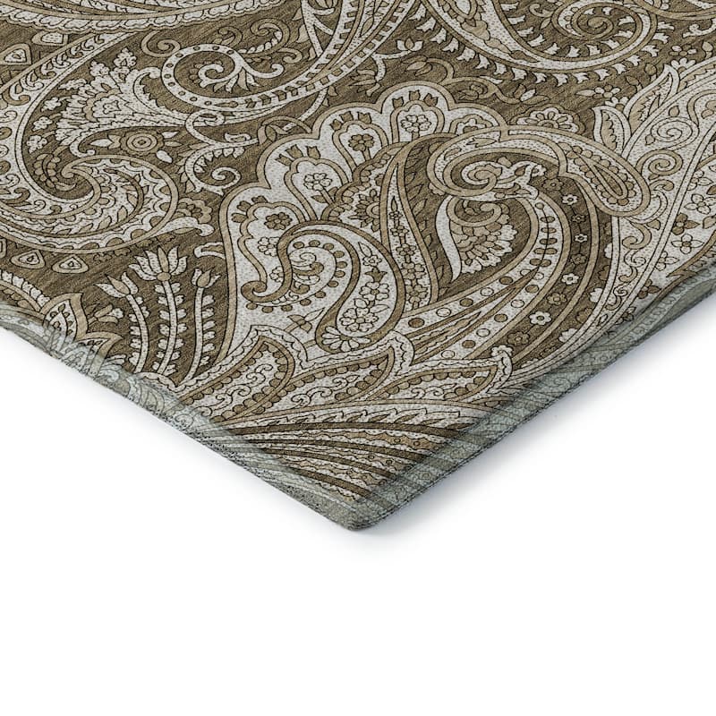 Premium Washable Super Soft Traditional Paisley Mayfield Rug
