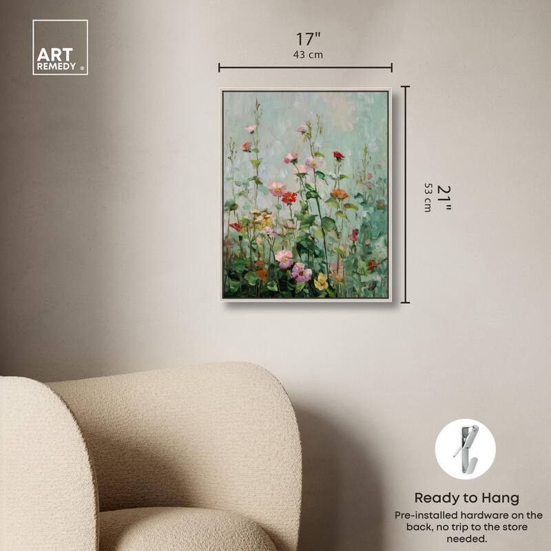 String of Colors I Canvas by Art Remedy