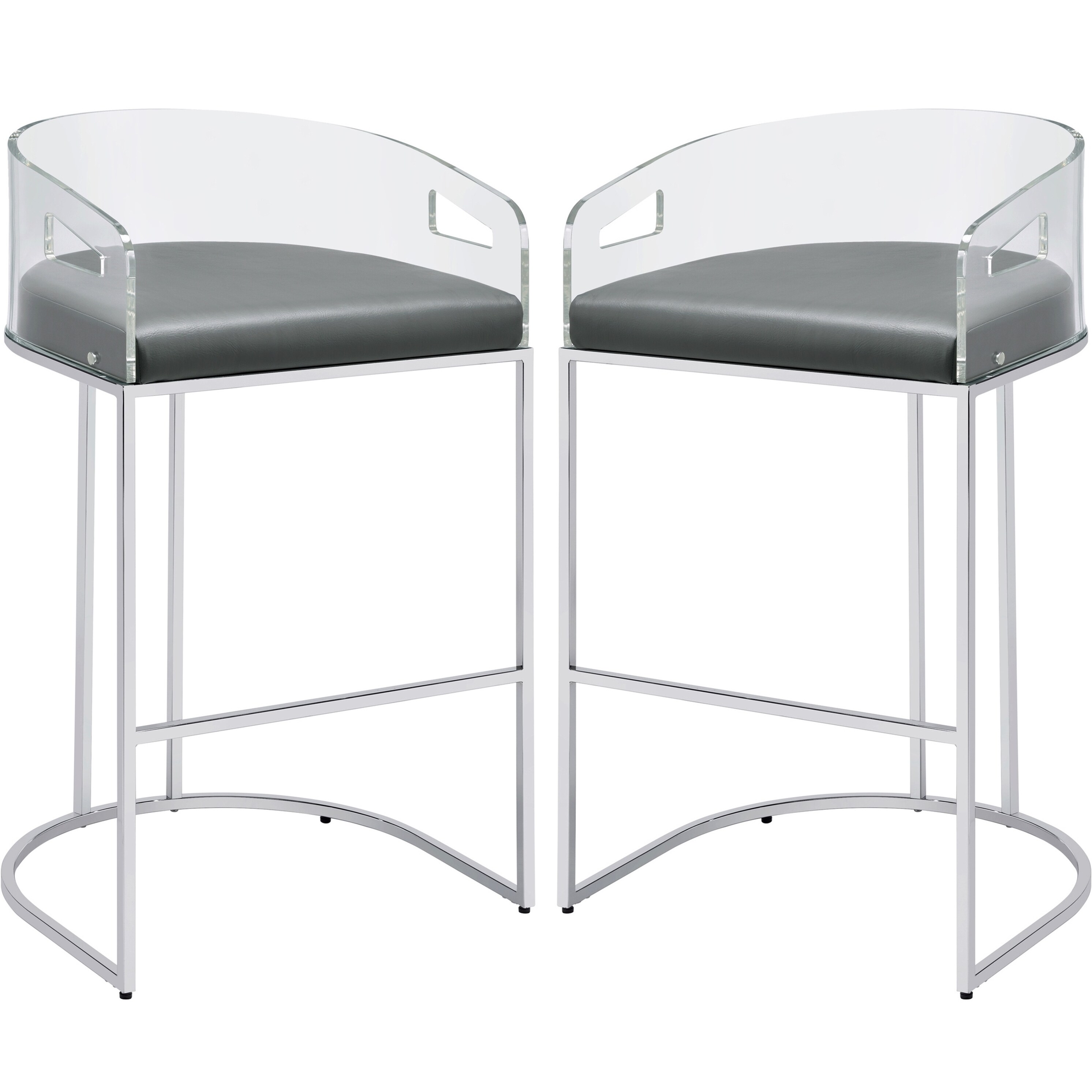 Bar stools cheap acrylic modern
