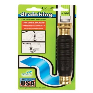 Water Drain King 3/4 To 1-1/2 Water-Pressure Drain Opener , 51% OFF - View #9